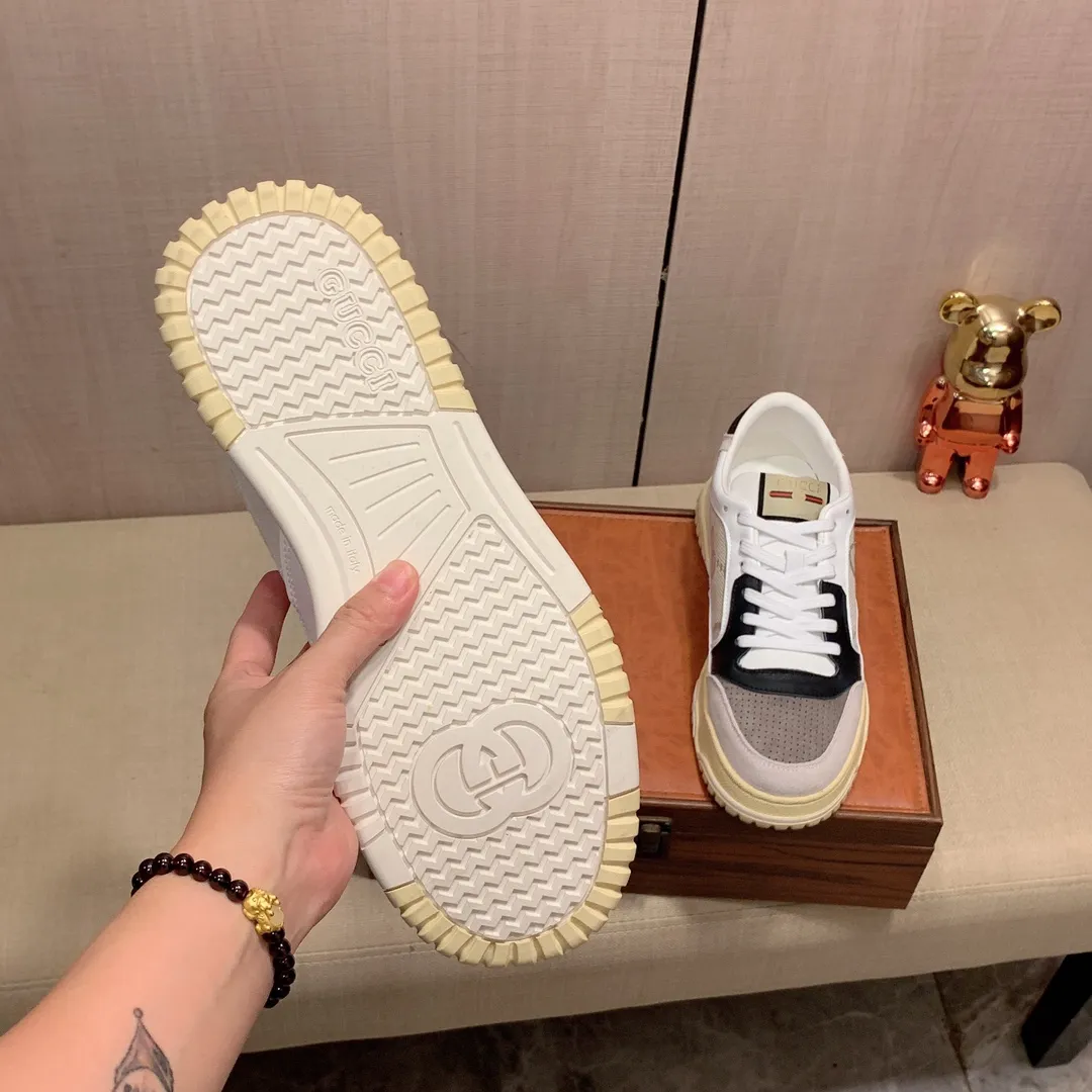 Men's Men's Shoes💰442💰💰🎩🎩[Lightning][Lightning] "GUCCI*" The latest and most popular casual shoes, top brand [Seduce] luxury ~ purchasing agent, top quality ~. [Strong] The upper is made of imported breathable cloth fabric with cowhide material ➕ breathable sheepskin feet (•) and fine workmanship. The original stylish and stylish soft rubber wear-resistant and non-slip outsole is light and comfortable on the feet. The real thing looks better in real photos. No. 013: code: 38-44, 3️⃣ colors selected